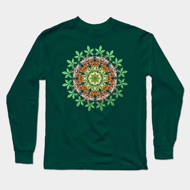 Carolinian Kaleidoscope Long Sleeve T-Shirt by ThisIsNotAnImageOfLoss